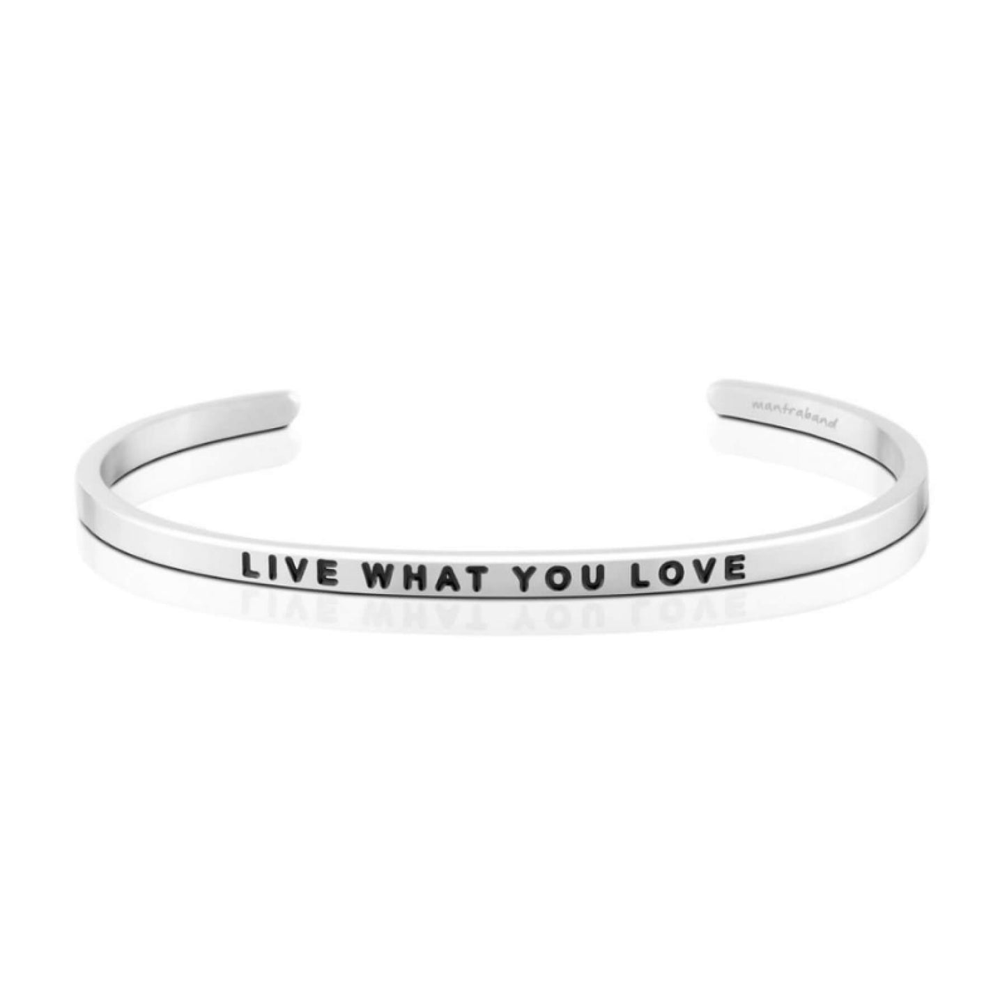 Live What You Love 為愛而活 - MantraBand 珍言手環
